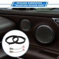 thumbnail image 2 of Anillo Espaciador de Altavoz Unique Bargains Adaptador de Altavoz Tweeter para Honda Civic 2006-2011 para 6.5'' ABS 2 Juegos, 2 of 7