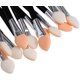 thumbnail image 4 of 12Pcs Makeup Double-end Eye Shadow Eyeliner Brush Sponge Applicator Tool, 4 of 5