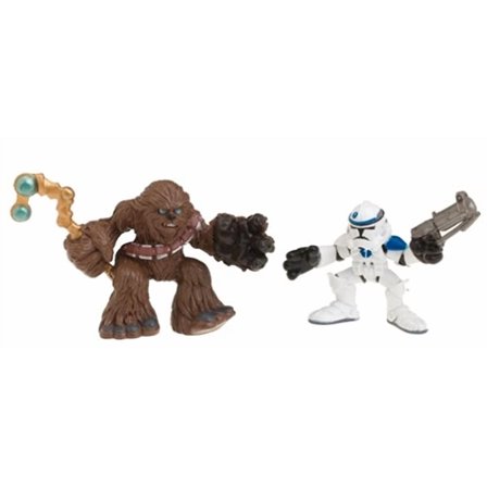 Star Wars Galactic Heroes Chewbacca & Clone Trooper