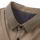 thumbnail image 5 of Blusa y camisa de manga larga con cuello vuelto para hombre, color liso, intensificación de patrón, cálida, con cuello vuelto, blusa de poliéster para hombre., 5 of 8