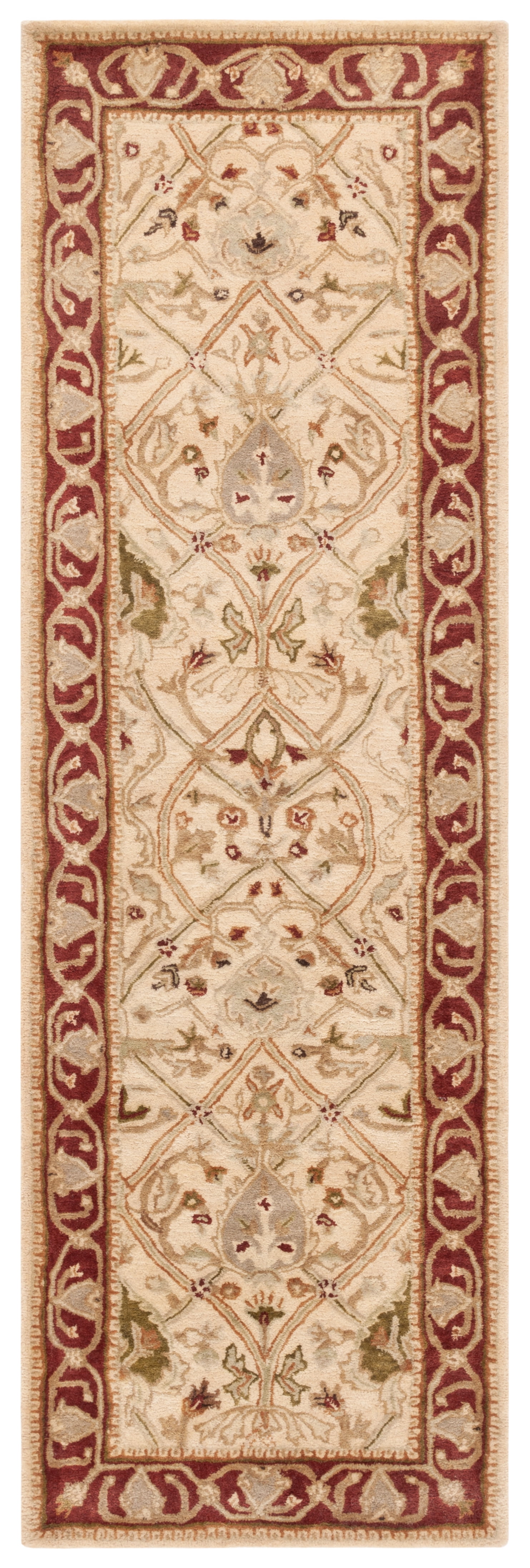 SAFAVIEH Persian Legend Adrian Oriental Runner Rug, Ivory/Rust, 2'6" x 10'