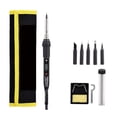 thumbnail image 1 of Electric Soldering Iron, Adjustable Temperature LCD Welding Tool, Ceramic Heater Soldering Iron Head Welding Repair Tools ,Efficiency Greater, 1 of 7