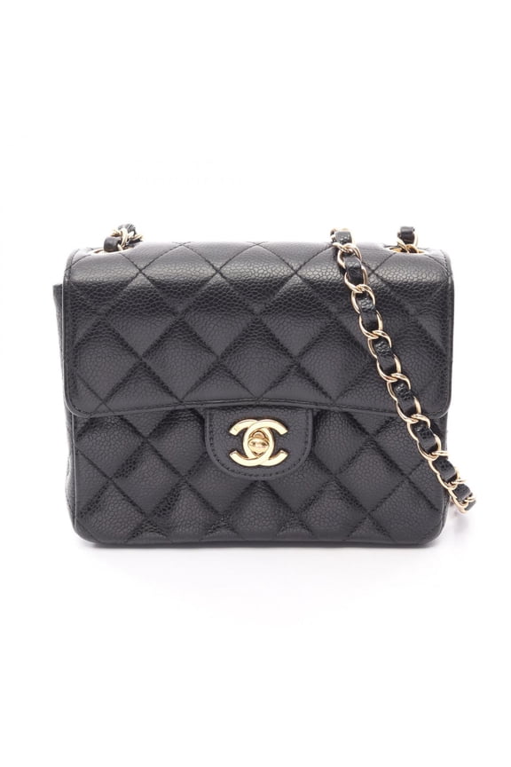 Pre-Owned Chanel Mini Matelass Shoulder Bag/Handbag, Caviar Leather (Grained Calfskin),...