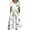 White dresses for women, variant on Baikeli Clearance Dresses for Women Summer Dresses for Women 2024 Casual Short Sleeve Sundresses Flower Print Maxi Dress O-Neck Beach Dress with Pockets Beach Dresses for Women 2024 Vacation