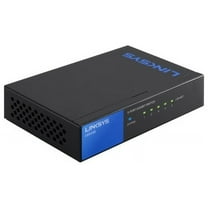 Linksys Business LGS105 - Switch - unmanaged - 5 x 10/100/1000 - desktop - AC 100/230 V