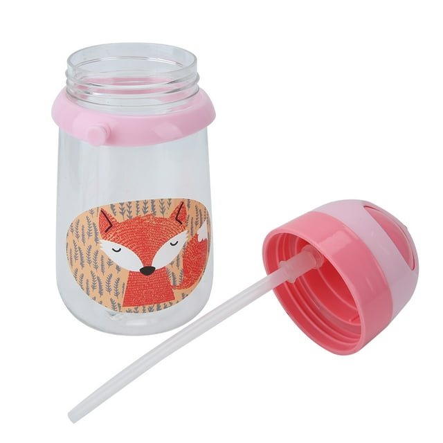 Taza de paja para niños con correa para sufrir 350 ml Dibujos animados para niños pequeños Taza para beber Vasos para bebés para niños pequeños ANGGREK Otros