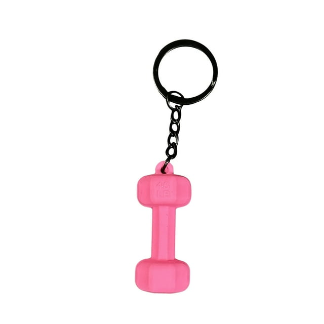 Dumbbell Hanging Rubber Ornament Universal Fit For Home Gym Wall Decoration Durable Workout Themed Accessory