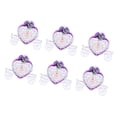 thumbnail image 1 of 6 uds Metal amor corazón carruaje dulces Chocolate caramelo regalos caja boda Favor Púrpura Colcomx Caja del caramelo del carro, 1 of 8