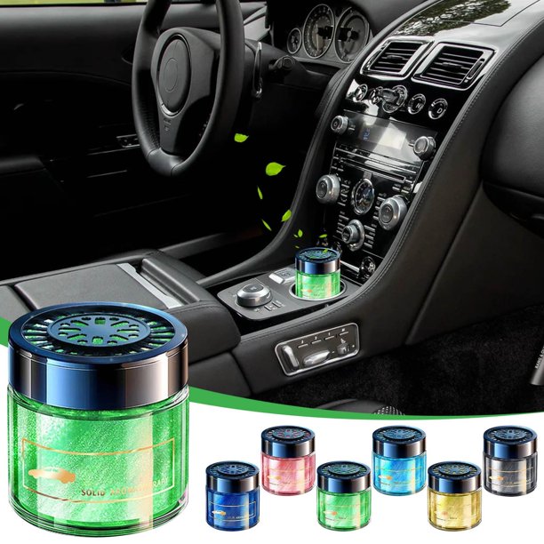 Bálsamo sólido de aromaterapia para coches - Aroma a arena que fluye en el cielo - Eliminación de olores duradera y purificación del aire - Fórmula de extracto vegetal - 1 pack