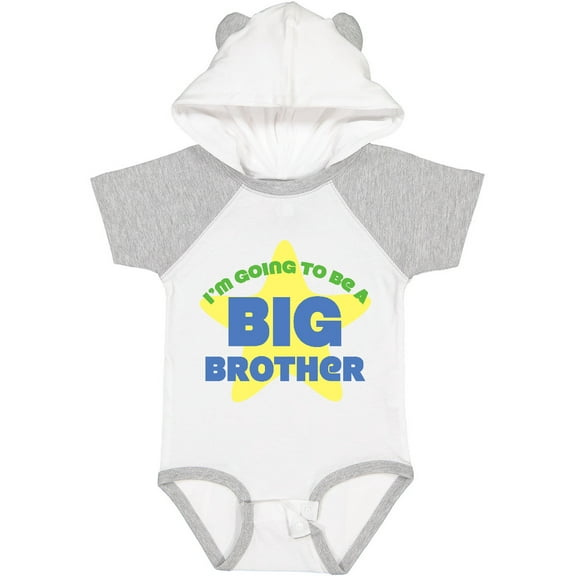 Inktastic I'm Going to Be a Big Brother Boys Baby Bodysuit