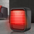 thumbnail image 4 of Calentador de ventilador Portátil ANGGREK 800 W Calentamiento Rápido 2 Niveles Ajustables, 4 of 8