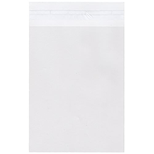 JAM Cello Sleeves Envelope with Self Adhesive Closure, Clear, 50pk ...