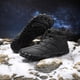 thumbnail image 3 of Zapatos Antideslizantes para Exteriores Mujer Y Hombre Botas Nieve Con Forro Piel Acogedoras A Prueba Salpicaduras, 3 of 9
