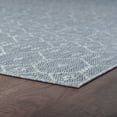 thumbnail image 5 of Veranda Contemporary 9' x 12' Gray and Cream Polypropylene Outdoor Area Rug, 5 of 10