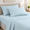 Aqua Stripe-California King, variant on &ton Sateen 500 Tc King Size Bed Sheet Set