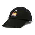 thumbnail image 5 of Dalix Train Cotton Dad Hat Adjustable Soft Baseball Cap Mens in Black, 5 of 5