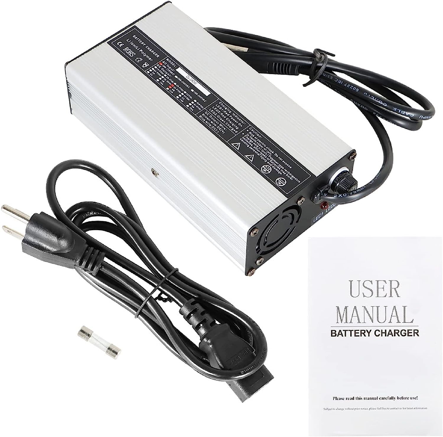 Genrics EBike Battery Charger 58.8V 4A Liion Battery Charger Lithium