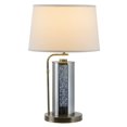 thumbnail image 1 of 29 Inch Table Lamp with LED Night Light Stand, Glass, Antique Brass, 1 of 1
