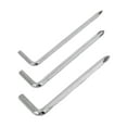 thumbnail image 4 of Dual Purpose Screwdriver, Reliable Gripping  3Pcs Steel Integrated Heat Treated L Type Screwdriver  For Industrial Use, 4 of 8