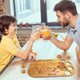 thumbnail image 5 of Juego de mesa para beber | Juego de fiesta de mesa Shots and Ladders | Incluye 4 vasos de chupito de vidrio, dados | Divertido entretenimiento de fiesta al estilo de la ruleta | Tabla de madera de, 5 of 8