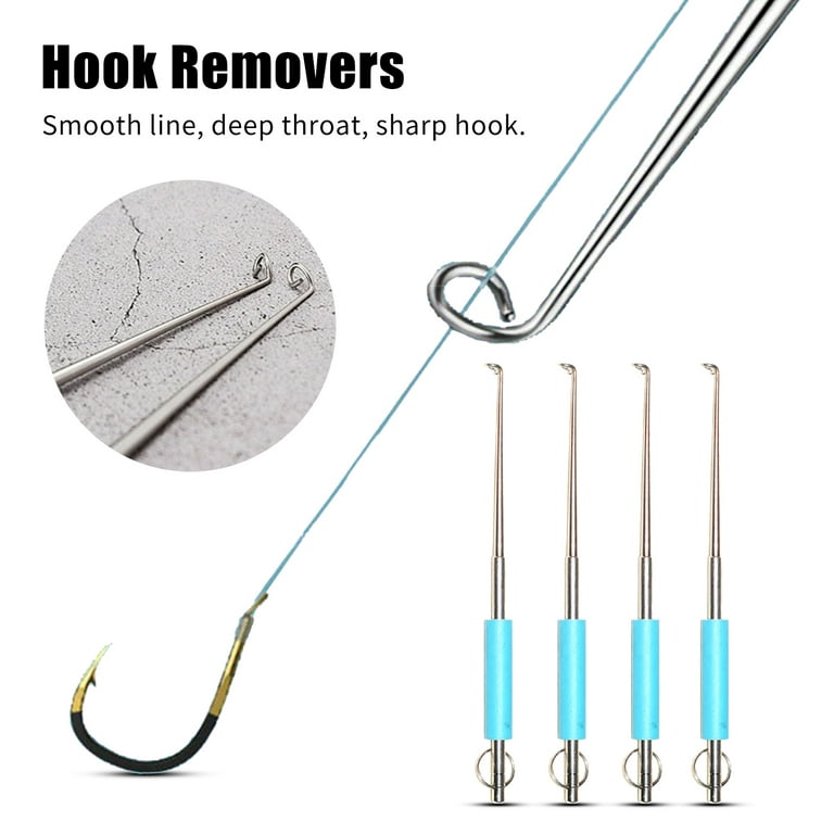 UDIYO Anti Rust Hook Remover Stainless Steel High Hardness Smooth Hook  Disgorger for Fishing 