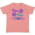 thumbnail image 3 of Inktastic Pom Pom Power Cheerleader Boys or Girls Toddler T-Shirt, 3 of 5