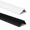 White 2pc, variant on White 4pc 58" PVC Light Blocking Strips For Window Shades And Blinds