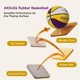thumbnail image 5 of Baloncesto AXGUIQ, tamaño 5, 27.5 pulgadas, amarillo-morado, para exteriores, 5 of 8