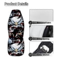 thumbnail image 5 of Uourmeti Polyester Fabric Vehicle Seat Covers for Auto, Interior Decor Elastic Car Seat Covers, Patriotic Bald Eagle Print, 5 of 11