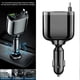 thumbnail image 4 of Retractable Car Charger 5 in 1 USB C Car Charger for Iphone with 2 Charging Cables/3 Ports Fast USB Car Phone Charger, 4 of 5