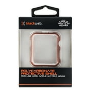 Blackweb Bumper Phone Case for Apple Watch 42mm Band, Rose Gold