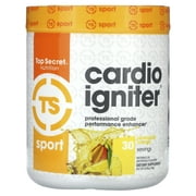 Top Secret Nutrition Sport, Cardio Igniter,  Professional Grade Performance Enhancer, Pineapple Mango, 6.35 oz (180 g)