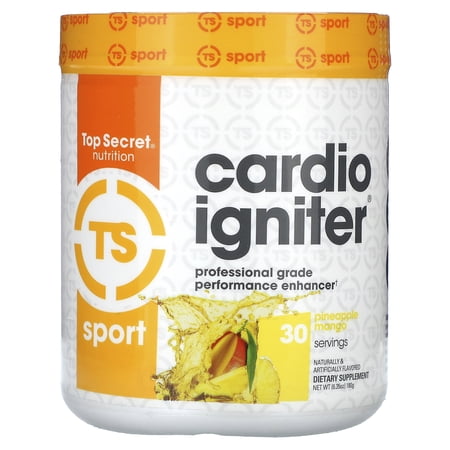 Top Secret Nutrition Cardio Igniter (Pineapple Mango - 30 Servings)