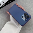 thumbnail image 3 of 14 15promax 13 Funda protectora Nano Ag Frosted Lente de cámara original Teléfonos Anti-caída Anti-huellas Estilo simple, 3 of 5