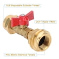 thumbnail image 4 of Adaptador De Recarga De Gas, Convertidor De Cilindro Desechable De Material De Latón Macizo Para Bandeja Para Hornear De Mesa, 4 of 7