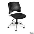 thumbnail image 5 of OFM Star Swivel Drafting Chair with Vinyl Seats and Drafting Kit in Teal, 5 of 5