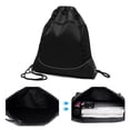 thumbnail image 2 of Mochila con cordón, bolsa de baloncesto resistente al agua, mochila deportiva para gimnasio con red, 2 of 7