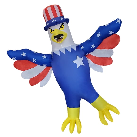 Disfraz inflable NiSotieb Bald Eagle para adulto Independence