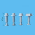 thumbnail image 3 of 4pcs Single Rhombus Pattern Plastic Biscuits molds cake cutting dies cookie Cutting Dies Spring Cake Baking Utensils Molds Mould, 3 of 8