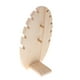 thumbnail image 5 of Busto de joyería, soporte de cadena, madera, estante para joyas, almacenamiento de joyas 27x16x7cm, 5 of 9