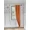 Rust 95, variant on Gorgeous Home Linen Burgundy 1-Piece Solid Blackout Grommet-Top Window Curtain Panel 37" W X 108" L