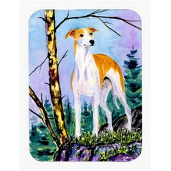 Whippet Mouse Pad & Hot Pad Or Trivet