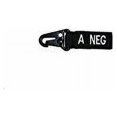 thumbnail image 3 of Condor Blood Type Key Chain - Color Black A Neg, 3 of 3