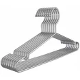 thumbnail image 1 of 5 Pcs Heavy Duty Stainless Steel Clothes Hangers Thickened Solid Metal Coat Rack Closet Organizer, 1 of 3