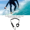 thumbnail image 3 of Surf Leash Spiral TPU Coiled Stand Up Paddleboard Rope for Enhancing Surfing Experience, 3 of 7