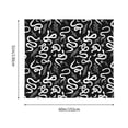 thumbnail image 3 of Sikiie Hand Drawn Snake tapestry wall hanging home decor for bedrooms, living rooms, dorms 60x51in, 3 of 6