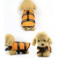thumbnail image 5 of esafio Puppy Dog Rescue Swimming Wear Safety Clothes Vest Swimming Suit Outdoor Pet Dog Cat Float Doggy Life Jacket Vests,Blue, 5 of 6