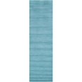 thumbnail image 1 of Safavieh Himalaya Turquoise Shag Rug - Runner 2'3" x 16', 1 of 3