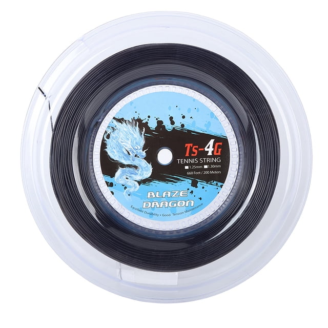 Tennis String,TS 4G 200m Reel Tennis Racquet String Tennis String Reel Highly Versatile