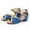 Blue, variant on HAOTAGS Children's Latin Tango Dance Shoes, Performance Practice Lightweight Dance Practice Shoes Gold 31